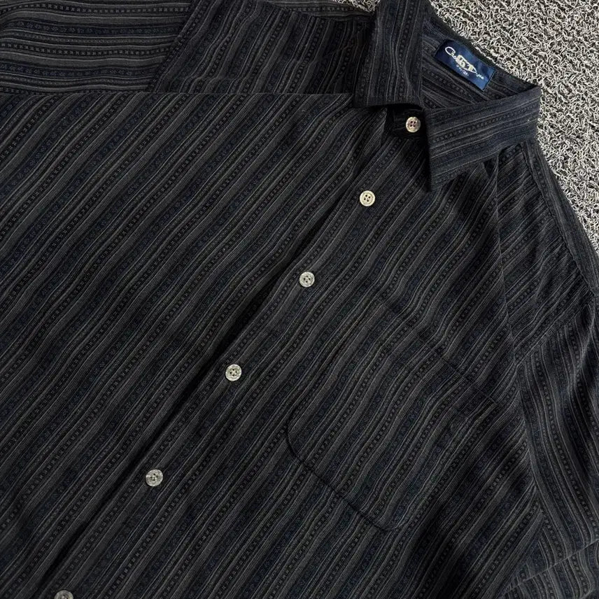 [BUNJANG] Vintage Archive Long Sleeve Pattern Shirt / 빈티지 아카이브 롱슬리브 패턴 셔츠 4424