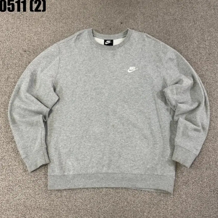 [BUNJANG] Nike Sweatshirt Gray / 나이키 맨투맨 회색