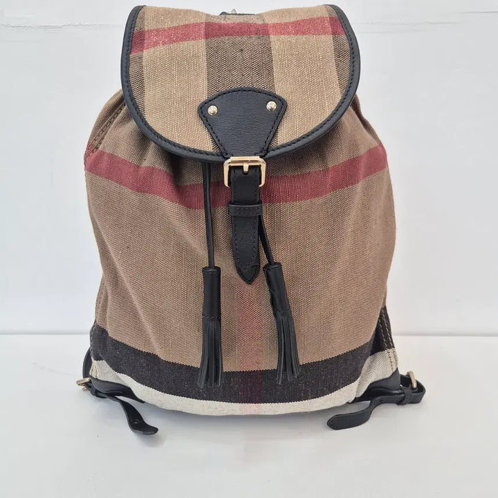 [BUNJANG] Burberry Canvas Medium Backpack 4012430 / [중고 명품 럭스올 울산점] 버버리 캔버스 미디엄 백팩 4012430