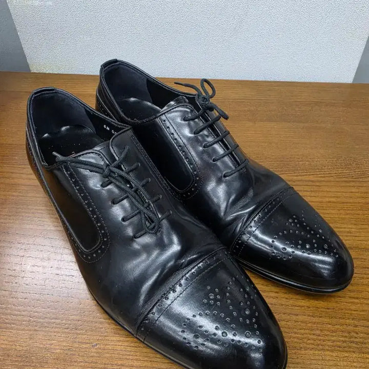 [BUNJANG] Tandy Leather Wingtip Shoes / 탠디 가죽 구두 윙팁