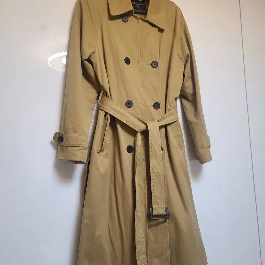 [BUNJANG] EGOIST Trench Coat Beige Size 55 / 에고이스트 트렌치55