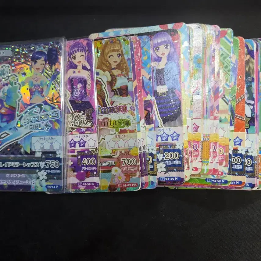 [BUNJANG] Aikatsu! Cards Bundle Set (Japanese/Korean) / (급전/급처) 이번주만 아이엠스타 아이카츠 일/한판 카드 벽돌 세트/조각