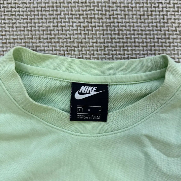 [BUNJANG] Nike Embroidered Cotton Blend Sweatshirt / L 나이키 로고 자수 코튼블렌드 맨투맨 0508D