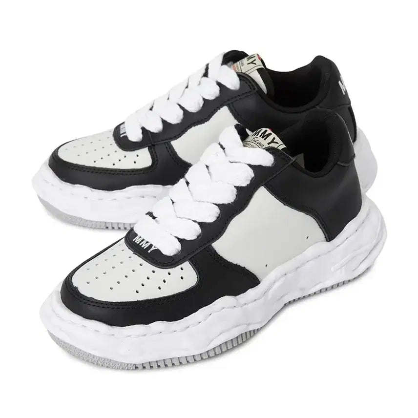 [BUNJANG] Mihara Yasuhiro Wayne Sneakers Black &amp; White Size 42 / 미하라야스히로 / 웨인 스니커즈 / 블랙 &amp; 화이트 / 42 사이즈