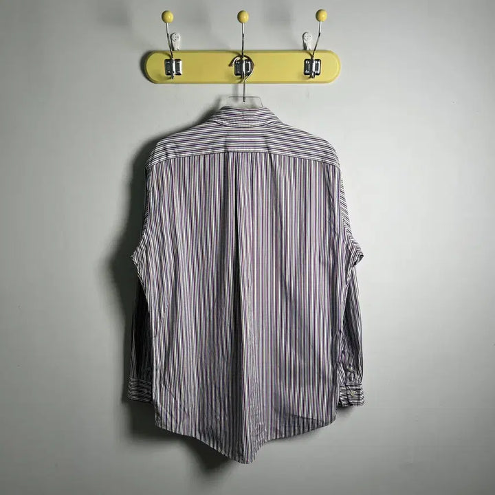 [BUNJANG] Polo Ralph Lauren Multicolor Stripe Button-Down Shirt / 폴로 랄프로렌 멀티 컬러 스트라이프 버튼 다운 셔츠