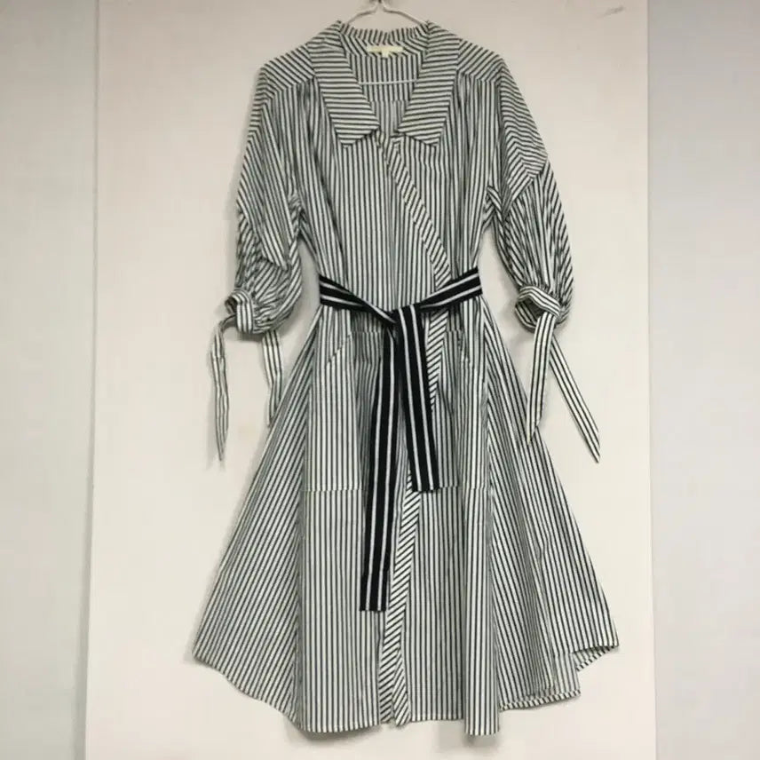 [BUNJANG] Maje Belted Shirt Dress / MAJE 마쥬 벨티드 셔츠 원피스 1