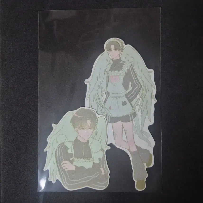 [BUNJANG] Kim Sol-eum Jo-gak Sticker Bundle Set / 괴담출근 비공굿 김솔음 조각스티커 일괄 원가 양도