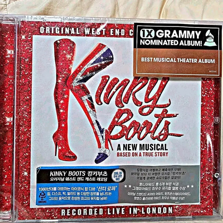 [BUNJANG] Kinky Boots Original West End Cast Recording OST / 뮤지컬 킹키부츠 ost 오리지널 웨스트엔드 캐스트 레코딩 연뮤엠디