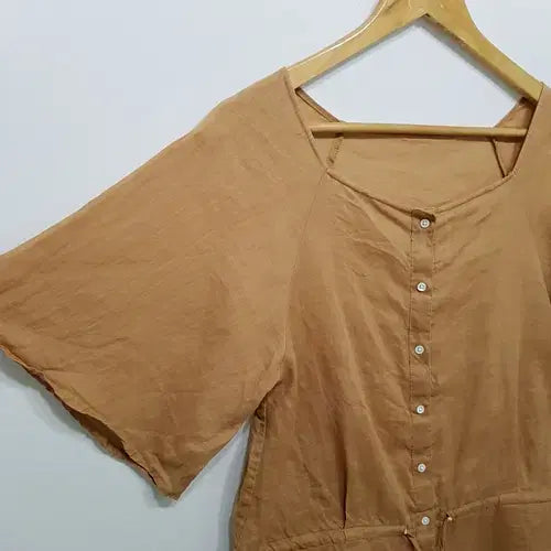 [BUNJANG] URBAN RESEARCH 100% Linen Blouse / URBAN RESEARCH 린넨 100% 블라우스