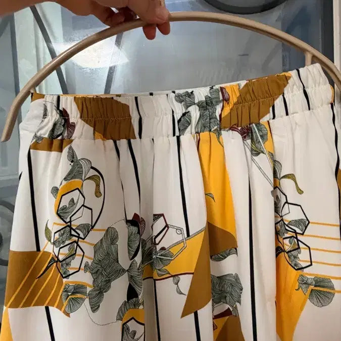 [BUNJANG] Patterned Long Skirt (Size M) / 패턴 롱 스커트 m사이즈