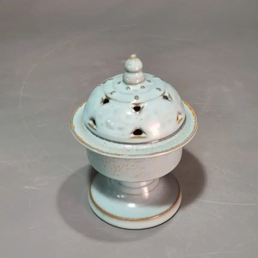 [BUNJANG] Goryeo Celadon Incense Burner / 여요 천청유청자 향로. 높이 14.5