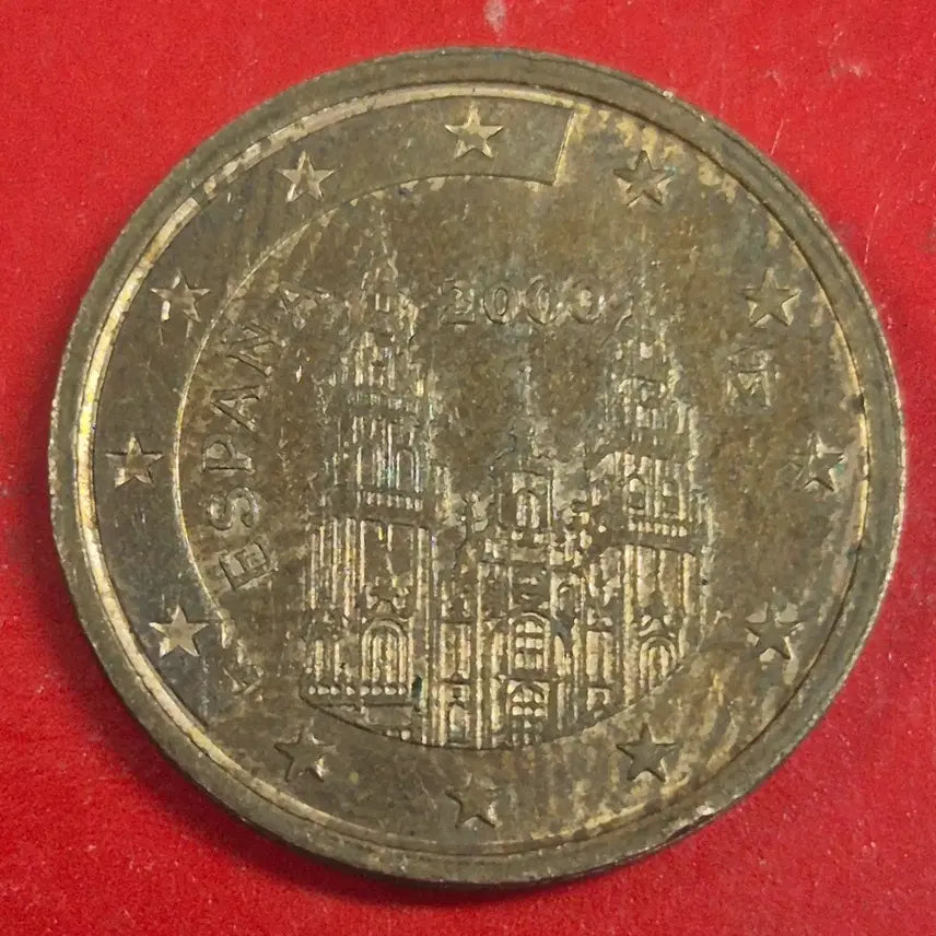 [BUNJANG] 2000 Spain 2 Euro Cent Coin / 2000 스페인 2유로센트 동전M2477
