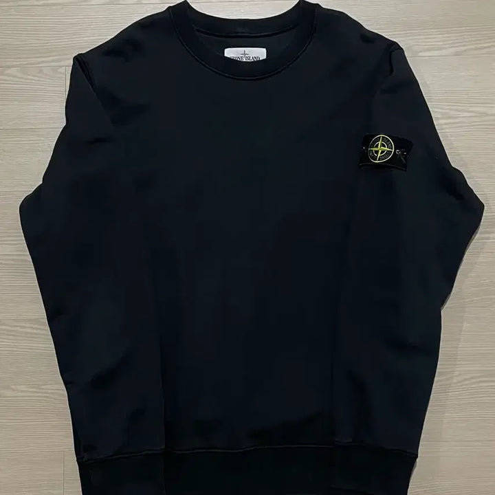 [BUNJANG] Stone Island Black Sweatshirt XL / [105] 스톤아일랜드 블랙 맨투맨 XL