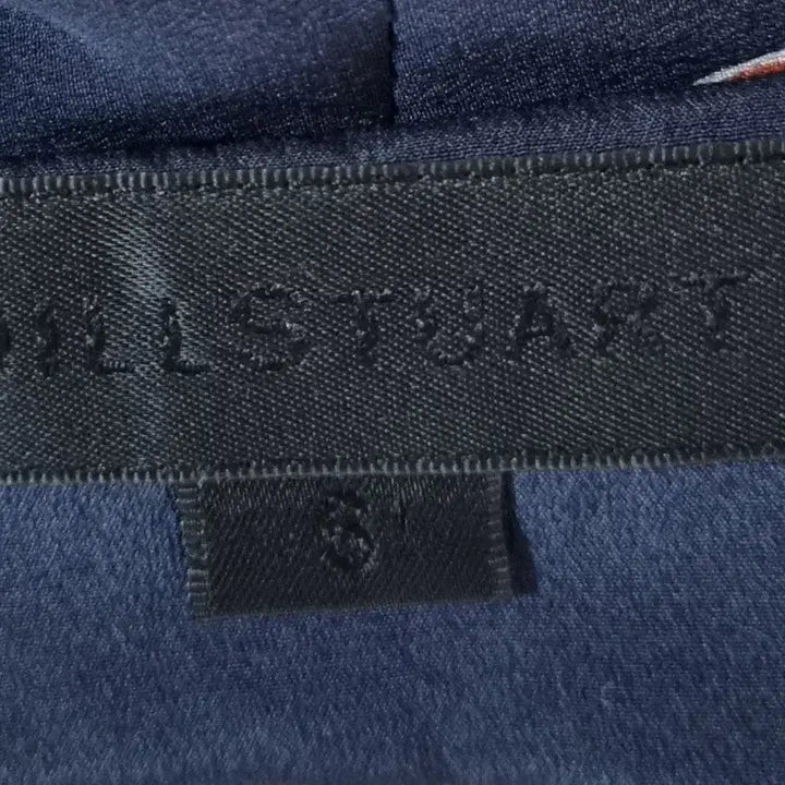 [BUNJANG] Jill Stuart Navy Pattern Short Sleeve Dress / XS (44) 질스튜어트 네이비 패턴 반팔 원피스