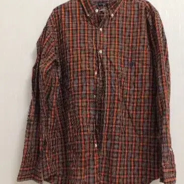 [BUNJANG] CHAPS Plaid Shirt Outerwear / CHAPS 챕스 체크셔츠 / 반품 61cm