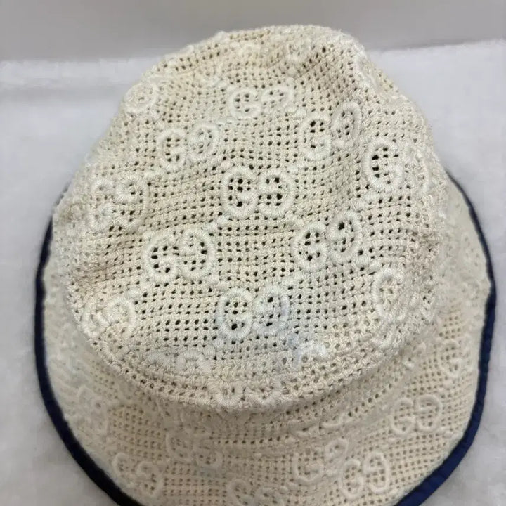 [BUNJANG] Gucci GG Pattern Knit Bucket Hat M / 구찌의  GG 패턴 니트 벙거지 모자M(정품)