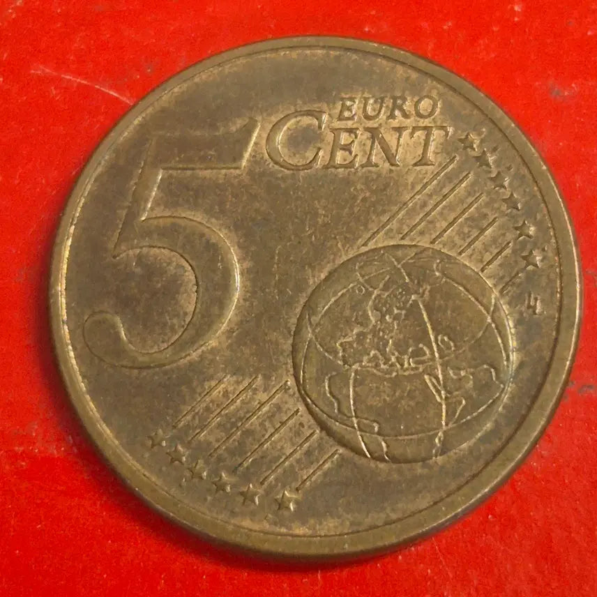 [BUNJANG] 2002 Italy 5 Euro Cent Coin / 2002 이탈리아 5 유로센트 동전 M2482
