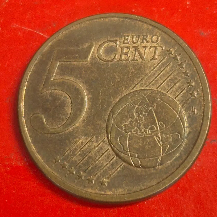[BUNJANG] 2002 Italy 5 Euro Cent Coin / 2002 이탈리아 5 유로센트 동전 M2482