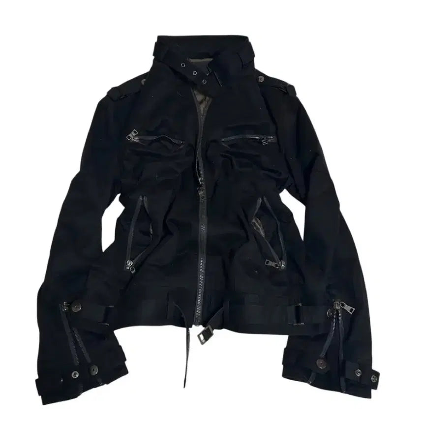 [BUNJANG] Punk Style Black Jacket / 펑크 자켓