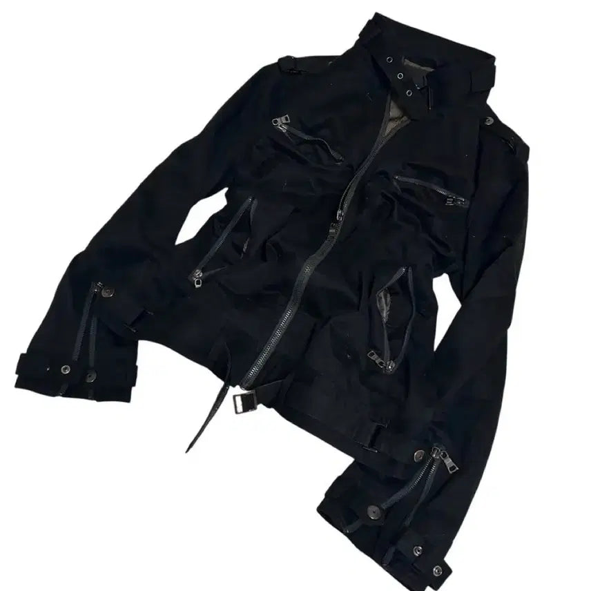 [BUNJANG] Punk Style Black Jacket / 펑크 자켓
