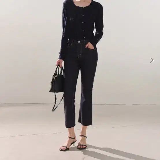 [BUNJANG] Sie Liz Straight Ankle Jeans S / Sie 시에 리즈 스트레이트 앵클진 s