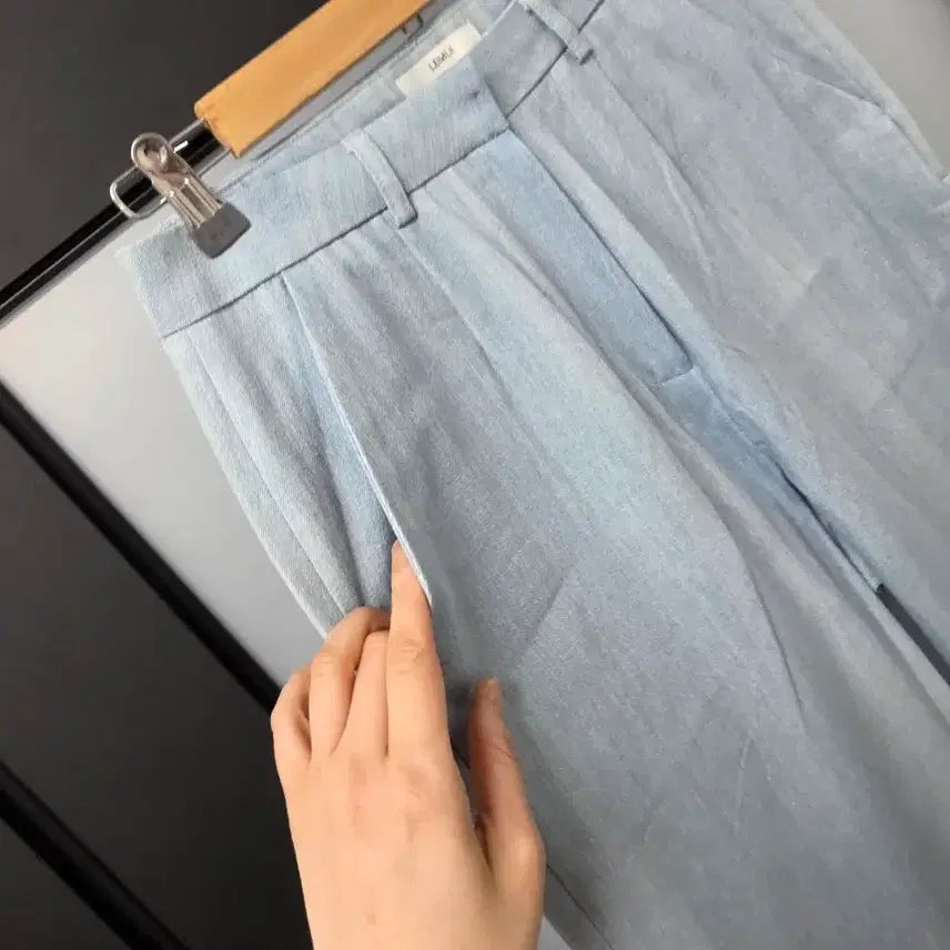[BUNJANG] LEMUII Cotton Wide Pants / 르뮈 LEMUI 코튼 와이드팬츠s