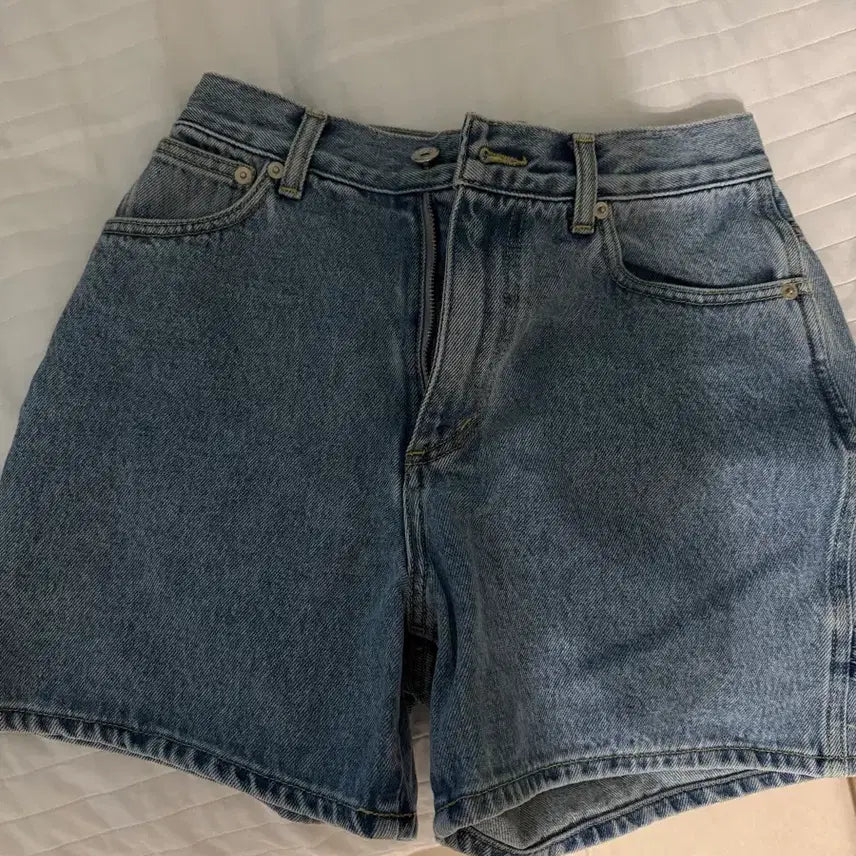 [BUNJANG] Parktoo Ohio Half Denim Shorts / 파크투 오하이오 하프데님