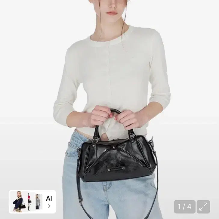 [BUNJANG] Sunburn Project M.O.S Mini Bag Black / 썬번프로젝트 모스백 미니 블랙