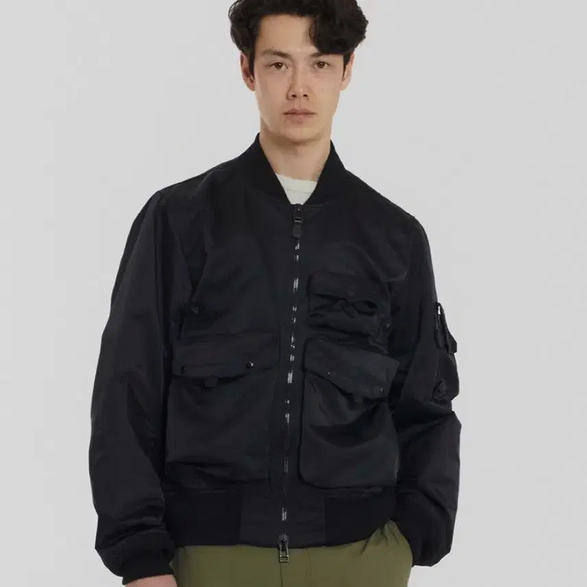 [BUNJANG] Eastlog MA-1 Nylon Jacket / 이스트로그 ma1