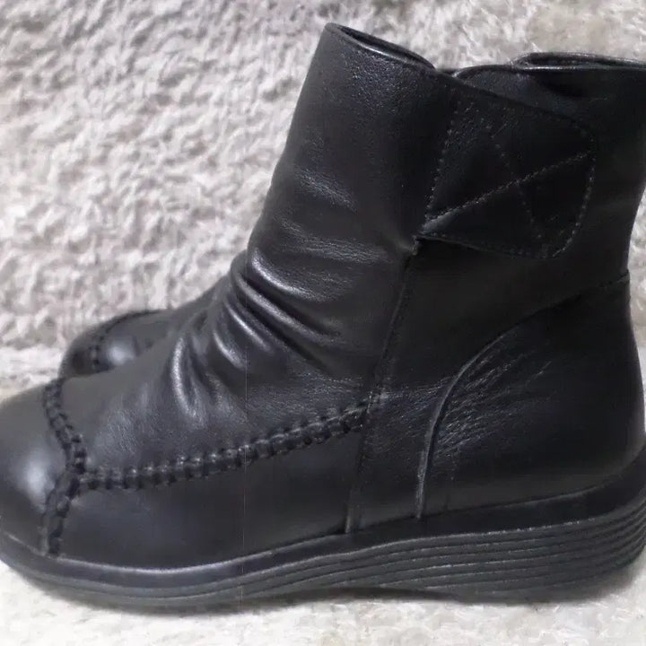 [BUNJANG] JShooS Cowhide Boots Walker Black / 후루룩구제2 235 제이슈 소가죽 부츠 워커 블랙 260511