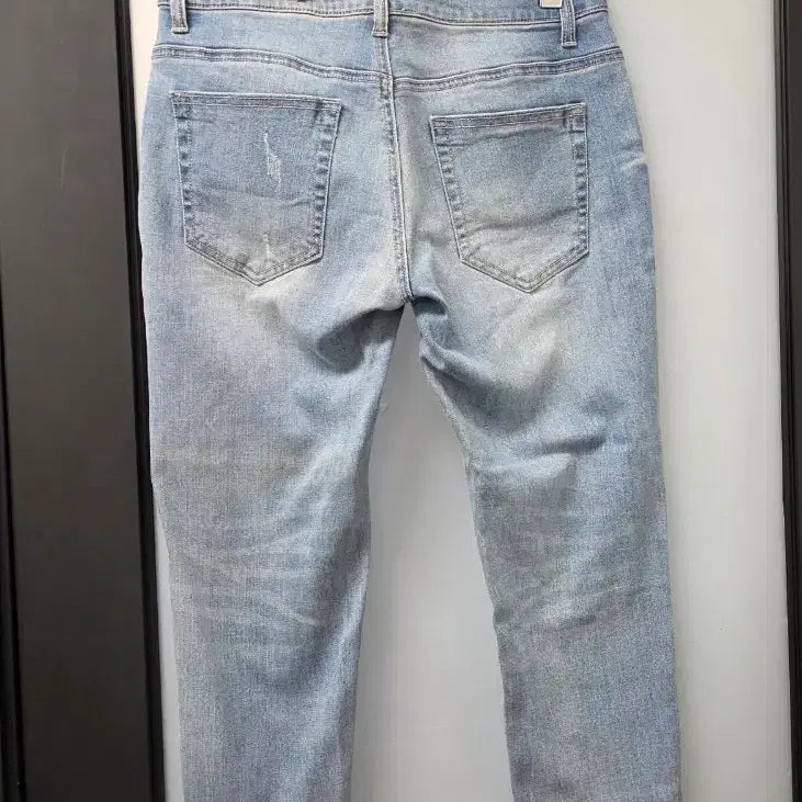 [BUNJANG] VANILLA B Beige Denim Pants 27 / 새)바닐라비  배기데님팬츠27