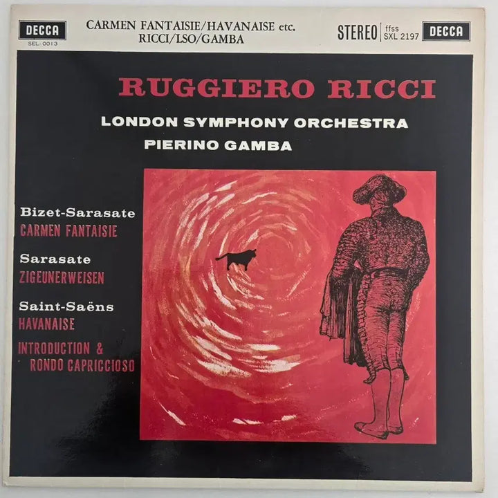 [BUNJANG] Rugiero Ricci Carmen Fantasie Seong Eum Early Press LP / 루지에로 리치의 카르멘 판타지 성음초반 LP