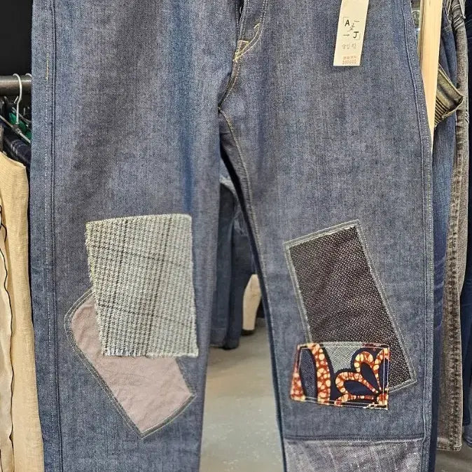 [BUNJANG] Junya Watanabe Patchwork Denim Pants / 준냐 와타나베 패치워크 데님 팬츠