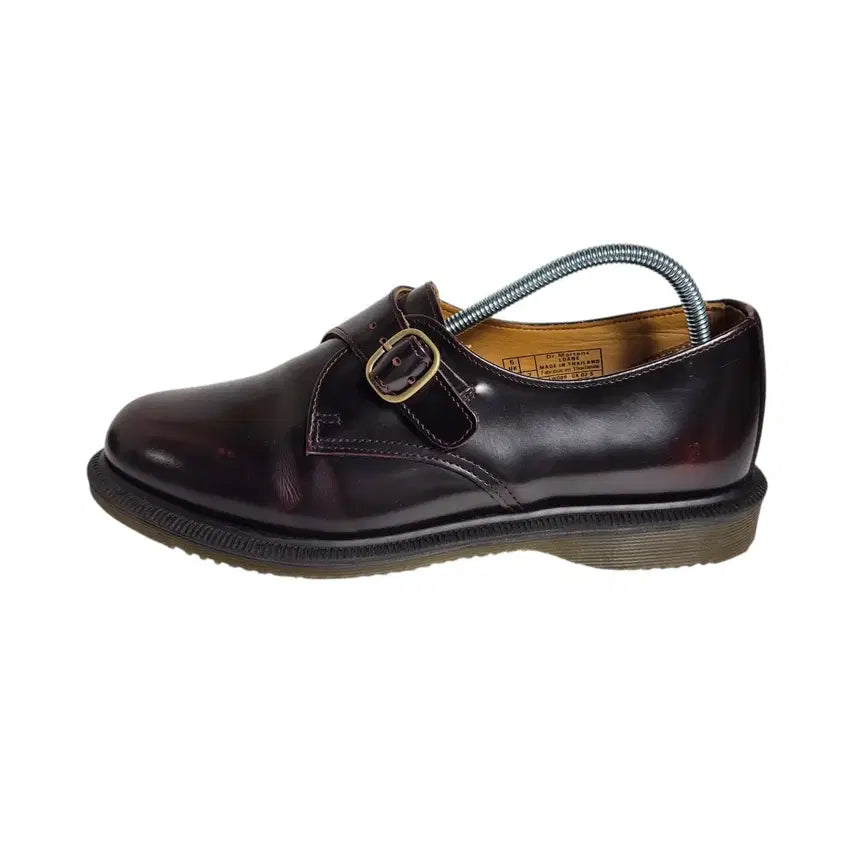 [BUNJANG] Dr. Martens Single Monk Strap Burgundy UK5 / 240) Dr.Martens 닥터마틴 싱글 몽크 스트랩 버건디