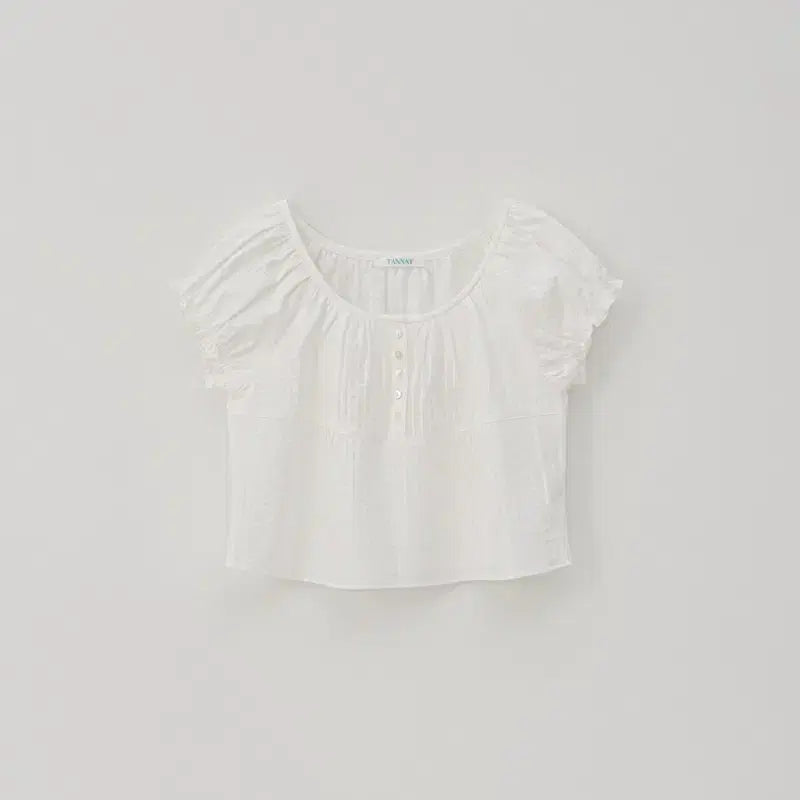[BUNJANG] Tannat Plain Blouse / 타낫 플레인 블라우스