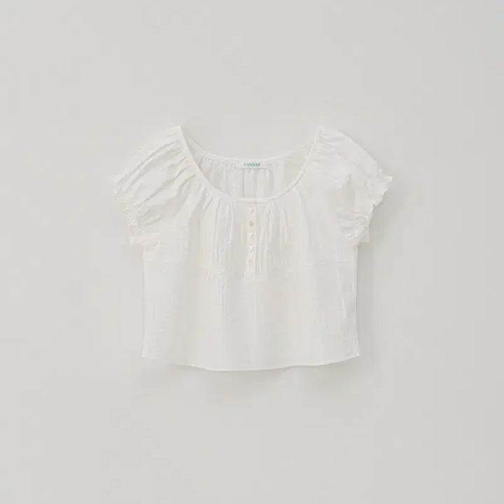 [BUNJANG] Tannat Plain Blouse / 타낫 플레인 블라우스