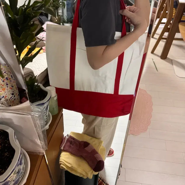 [BUNJANG] Canvas Eco Bag / 새상품_캔버스 에코백 가방