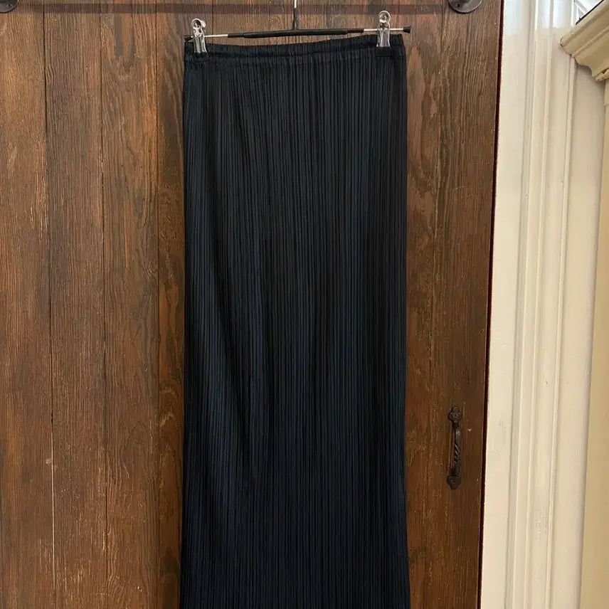 [BUNJANG] Pleats Please Black Long Skirt Size 2 / 플리츠플리즈 정품 블랙 롱스커트 사이즈2