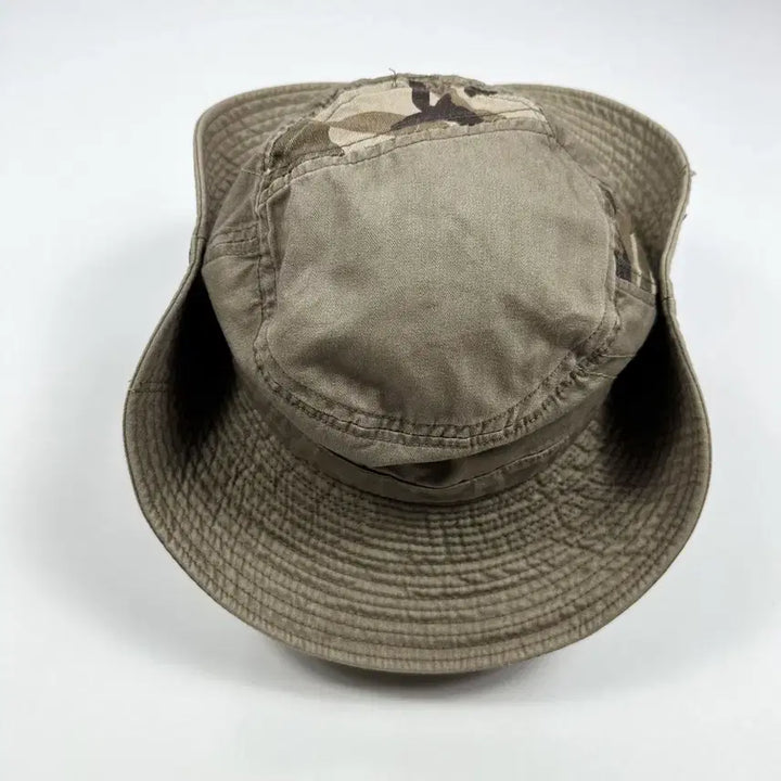 [BUNJANG] Vintage Beige Bucket Hat / VTG 빈티지 베이지 벙거지 버킷햇 모자