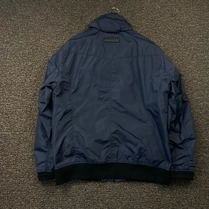[BUNJANG] Buckaroo Navy Blouson Windbreaker Jacket / 버카루 네이비 블루종 바람막이 자켓