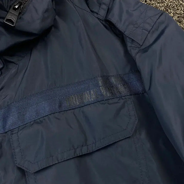 [BUNJANG] Buckaroo Navy Blouson Windbreaker Jacket / 버카루 네이비 블루종 바람막이 자켓