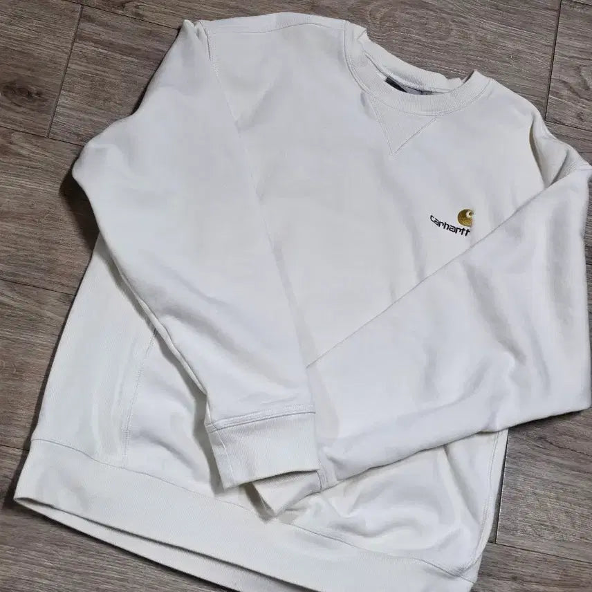 [BUNJANG] Carhartt American Script Oversized Sweatshirt / 칼하트 맨투맨