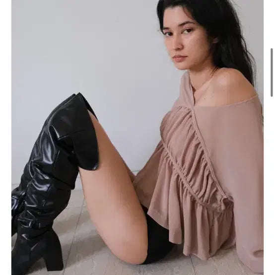 [BUNJANG] Havebin Blouse / Havebin 해브빈 블라우스