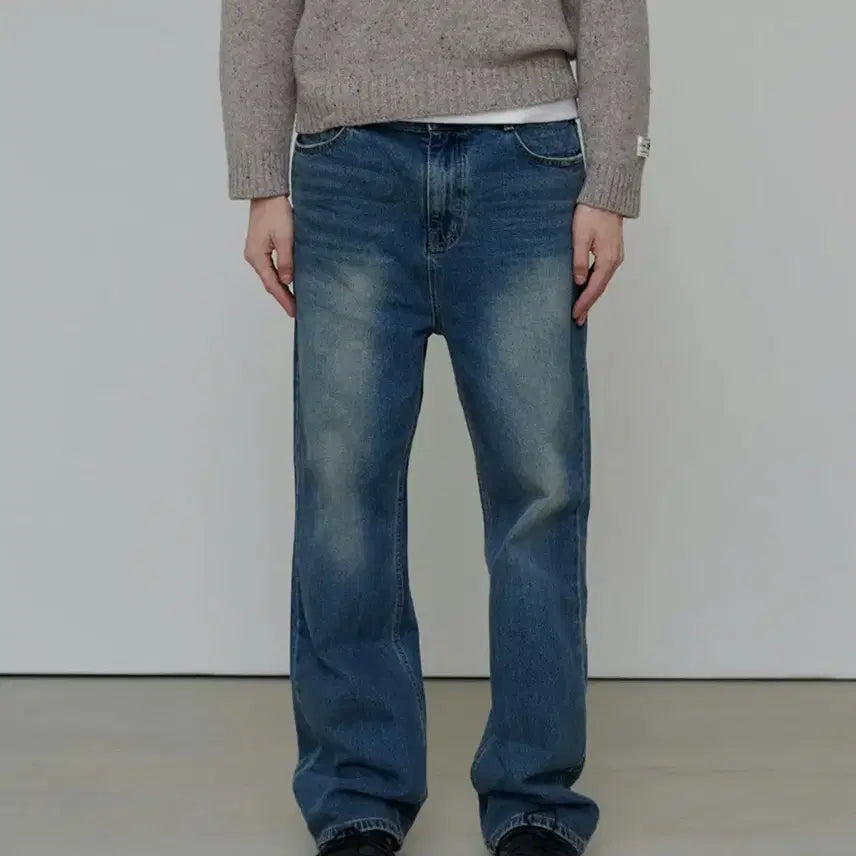 [BUNJANG] Anitaimrorec Iris Semi Flare Pants / [L] 애니타임로릭 iris 세미 플레어 팬츠
