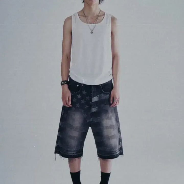 [SOLD OUT] [2] 웨스켄 wesken 성조기 버뮤다 팬츠