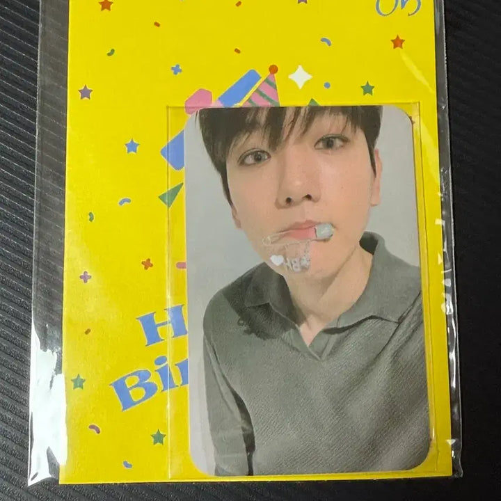 [BUNJANG] Baekhyun 2023 Birthday Photocard (Sealed) / 2023 백현 생일 포카 카드(미개봉)