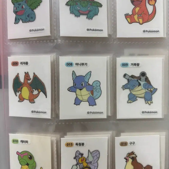 [BUNJANG] Pokemon Stickers 1st Generation Bundle Set / 포켓몬띠부씰 1세대