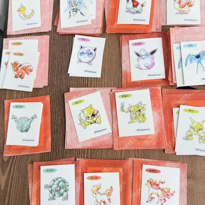 [BUNJANG] New Pokémon 30th Anniversary Artworks Stickers / 신상 포켓몬 아트 워크 띠부씰 팝니다 오리지널