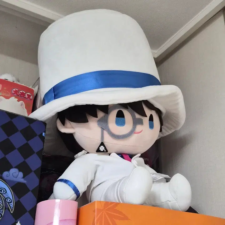 [BUNJANG] Detective Conan Kaito Kid Plush 30cm / 명탐정코난 중국 최고의라이벌 쿠지 괴도키드 누이 30cm