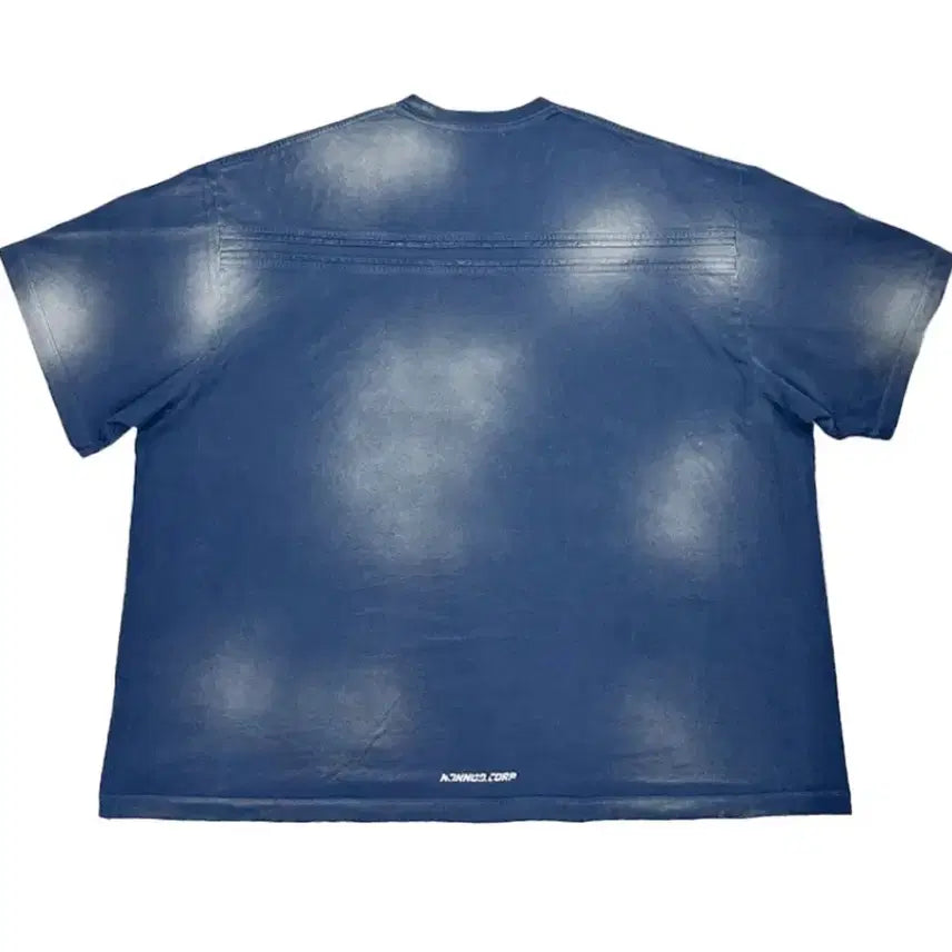 [BUNJANG] Nonode Back Detail T-shirt Navy / [2] 논노드 백 디테일 티셔츠 네이비